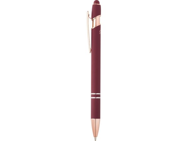 Ручка шариковая с отделкой из розового золота «Nanna» - Ручка шариковая с отделкой из розового золота «Nanna»