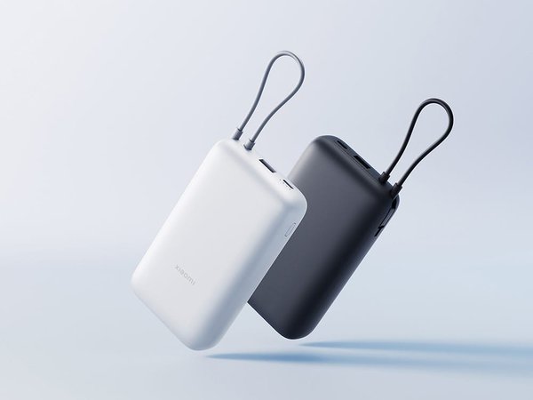 Внешний аккумулятор с встроенным кабелем Xiaomi Power Bank (Integrated Cable), 20000 мАч - Внешний аккумулятор с встроенным кабелем Xiaomi Power Bank (Integrated Cable), 20000 мАч