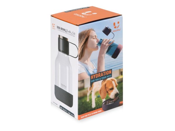 Бутылка для воды 2-в-1 «Dog Bowl Bottle» со съемной миской для питомцев, 1500 мл - Бутылка для воды 2-в-1 «Dog Bowl Bottle» со съемной миской для питомцев, 1500 мл