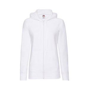 толстовка женская без начеса ladies lightweight hooded sweat 240