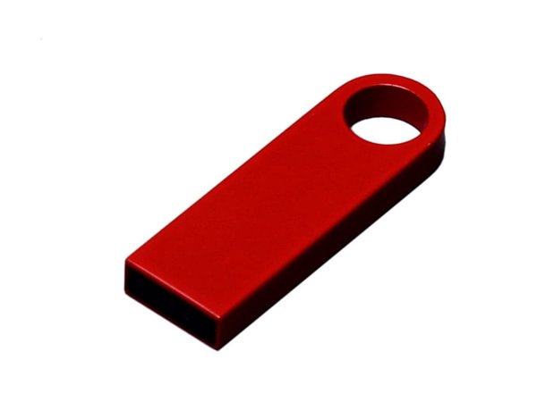 USB 2.0-флешка на 4 Гб с мини чипом и круглым отверстием - USB 2.0-флешка на 4 Гб с мини чипом и круглым отверстием