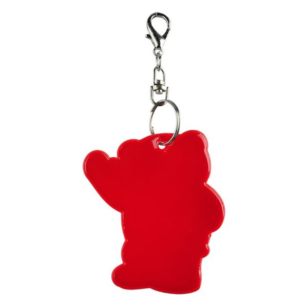 Светоотражающий брелок Beary, красный - Светоотражающий брелок Beary, красный