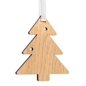 деревянная подвеска christmate, елочка