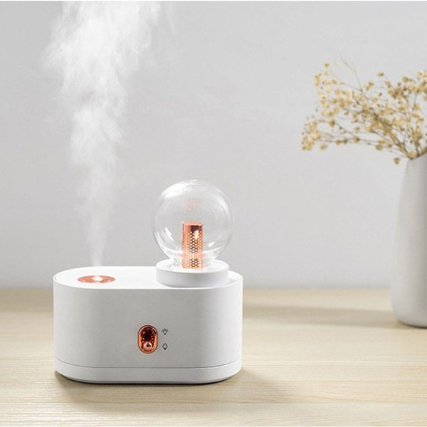 Светодиодный USB арома увлажнитель Orlean, белый - Светодиодный USB арома увлажнитель Orlean, белый