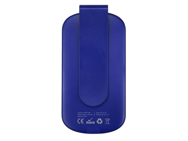 Внешний аккумулятор «Pin» с клипом, 4000 mAh - Внешний аккумулятор «Pin» с клипом, 4000 mAh