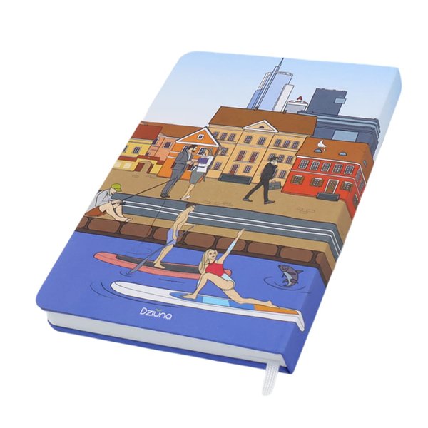 Записная книжка A6 Dziuna - Записная книжка A6 Dziuna Немига в линейку 10,5 x 16 см