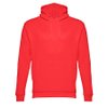 Толстовка мужская с капюшоном PHOENIX, красный, 2XL, 50% хлопок, 50% полиэстер, плотность 320 г/м2