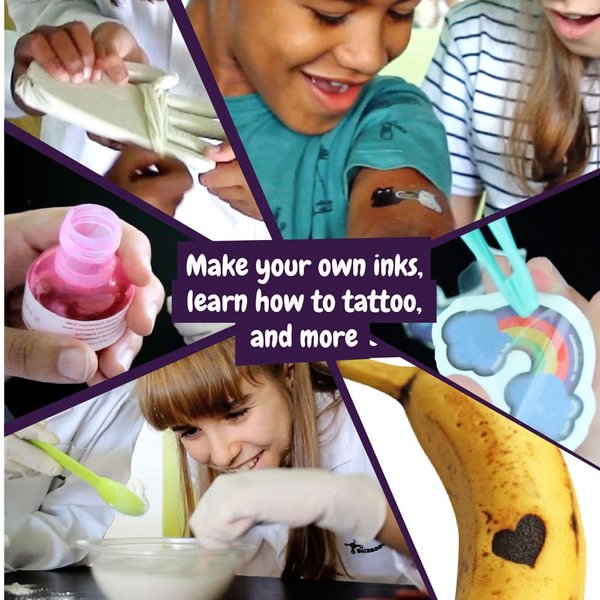 Tattoo Factory Kit II. Дидактическая игра поставляется с подарочным пакетом из крафт-бумаги (100 г/м²) - Tattoo Factory Kit II. Дидактическая игра поставляется с подарочным пакетом из крафт-бумаги (100 г/м²)
