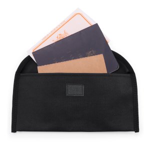garza travel папка для документов black