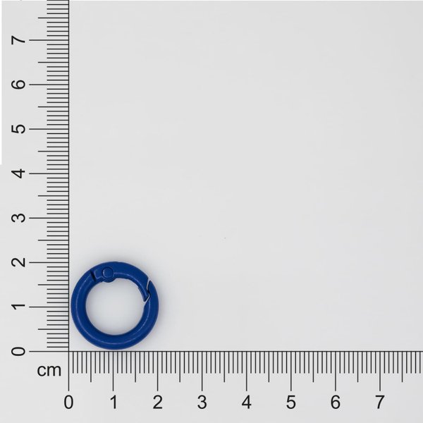 Карабин-кольцо Ring для обвеса, d=2см - Карабин-кольцо Ring для обвеса, d=2см (синий)