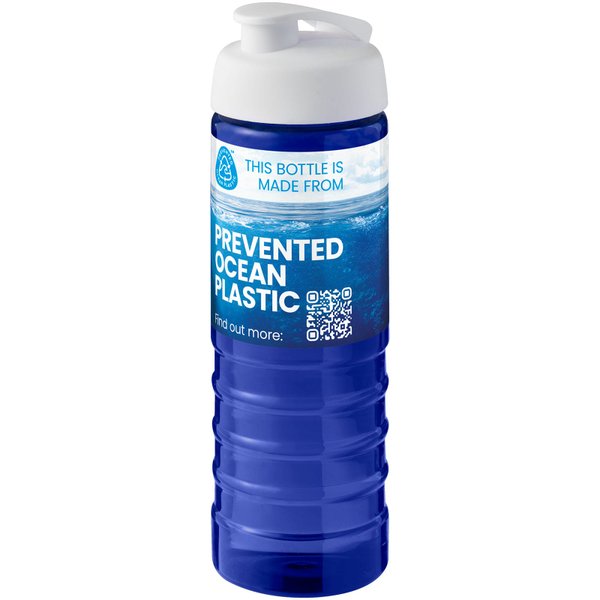 Спортивная бутылка H2O Active® Eco Treble 750 мл с откидной крышкой - Спортивная бутылка H2O Active® Eco Treble 750 мл с откидной крышкой