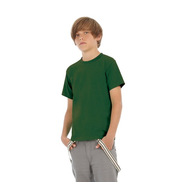 Футболка детская Exact 150/kids - Футболка детская Exact 150/kids темно-зеленый 3/4