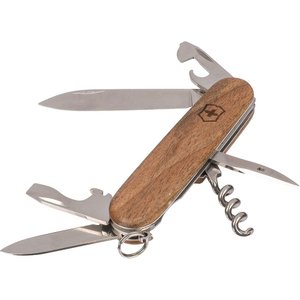 карманный нож victorinox swiss army spartan с деревянной рукояткой