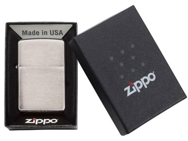 Зажигалка ZIPPO Armor™ c покрытием Brushed Chrome - Зажигалка ZIPPO Armor™ c покрытием Brushed Chrome