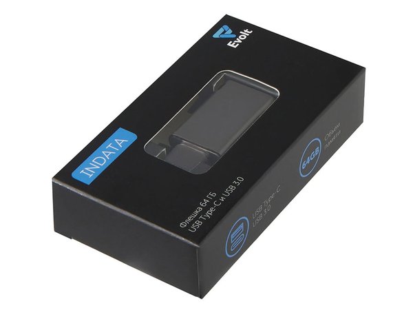 Флешка 64 ГБ USB Type-C 3.0 «Индата» - Флешка 64 ГБ USB Type-C 3.0 «Индата»