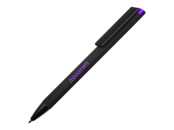 Ручка металлическая шариковая «Taper Metal» soft-touch - Ручка металлическая шариковая «Taper Metal» soft-touch