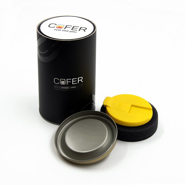 Набор Cofer Tube NEO DUO CO12s (М) black - Набор Cofer Tube NEO DUO CO12s (М) black (фиолетовый с желтым)
