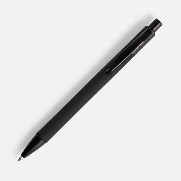Ручка шариковая Undertone Black Soft Touch, черная
