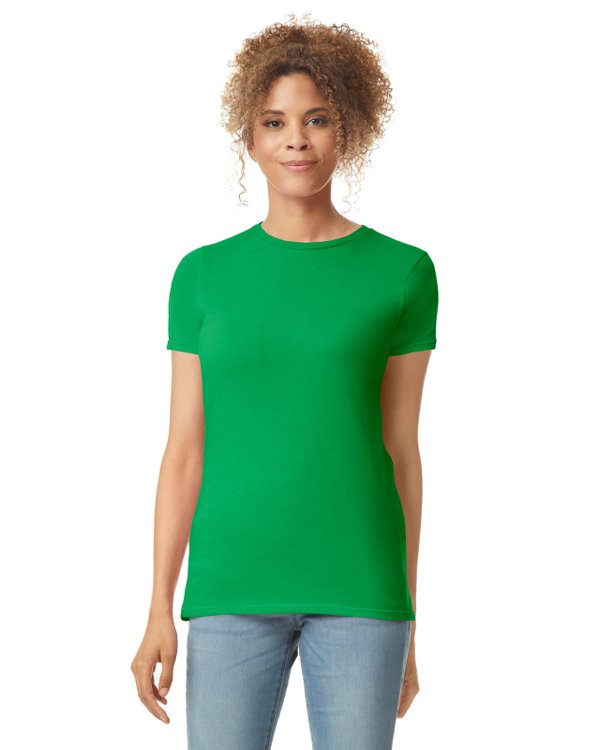 Футболка SOFTSTYLE WOMAN - Футболка SOFTSTYLE WOMAN, ЗЕЛЕНЫЙ S