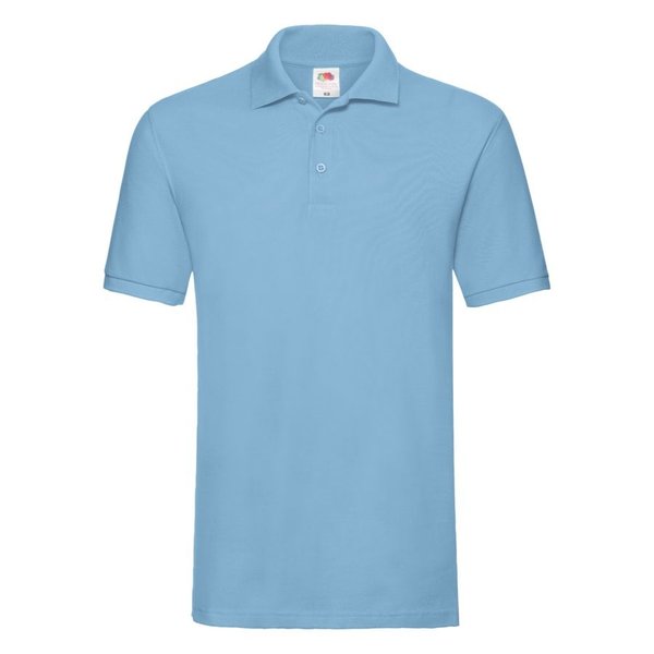 Поло мужское PREMIUM POLO 180 - Поло "Premium Polo", небесно-голубой_S, 100% х/б, 180 г/м2