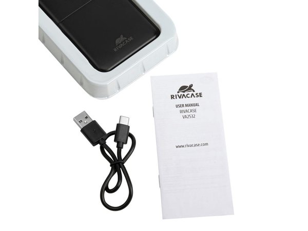 Внешний аккумулятор с быстрой зарядкой QC/PD VA2532, 10000 mAh - Внешний аккумулятор с быстрой зарядкой QC/PD VA2532, 10000 mAh