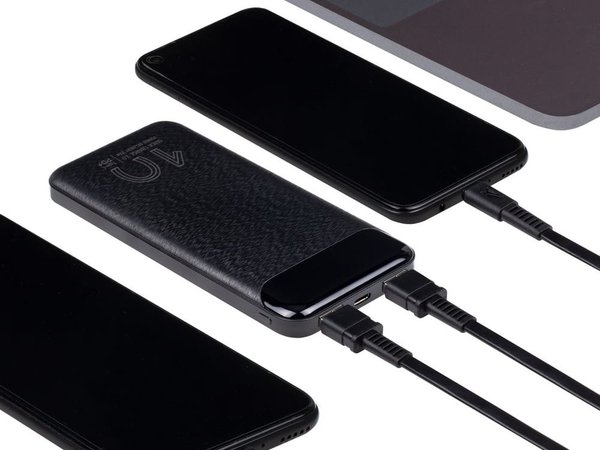 Внешний аккумулятор с дисплеем, 10000 mAh - Внешний аккумулятор с дисплеем, 10000 mAh