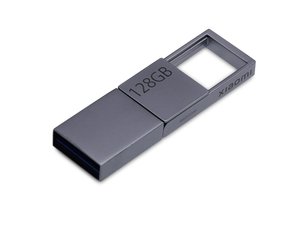 usb 3.0-флешка на 128 гб с разъемами usb-a и type-c