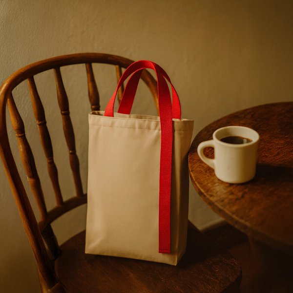 Шоппер Superbag Pack (M) - Шоппер Superbag Pack (M) (неокрашенный с красным)