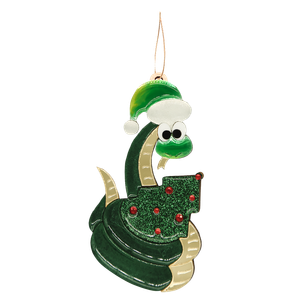 ёлочная игрушка змея