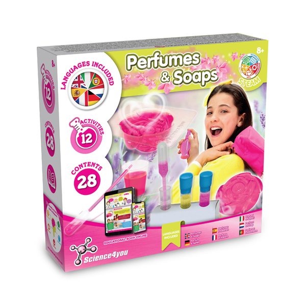 Perfume & Soap Factory Kit II. Дидактическая игра поставляется с подарочным пакетом из крафт-бумаги (90 г/м²) - Perfume & Soap Factory Kit II. Дидактическая игра поставляется с подарочным пакетом из крафт-бумаги (90 г/м²)
