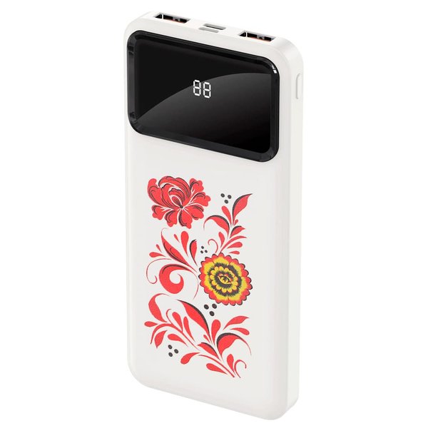 Внешний аккумулятор Cypher 10000 Mah - Внешний аккумулятор Cypher 10000 Mah, белый