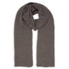 Шарф вязаный двойной "WIND SCARF"_серый,100% акрил