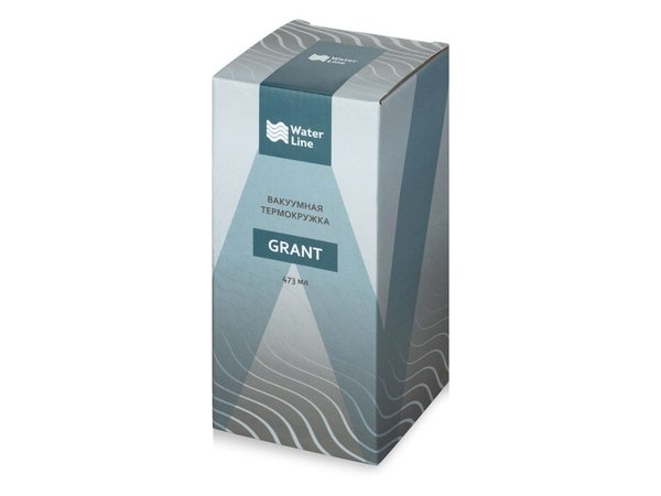 Вакуумная термокружка «Grant», soft-touch - Вакуумная термокружка «Grant», soft-touch