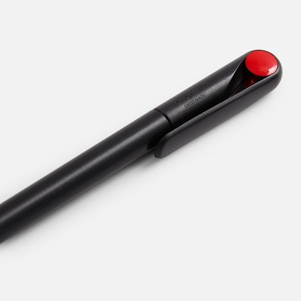 Ручка шариковая Prodir DS1 TMM Dot, черная с красным