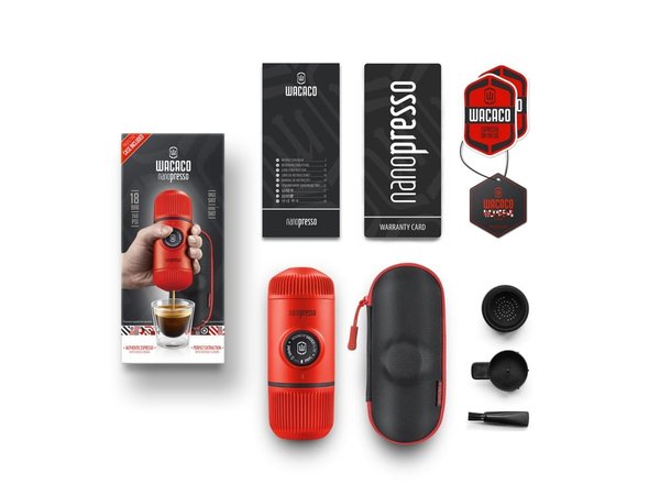 Ручная мини кофемашина «Nanopresso Elements» - Ручная мини кофемашина «Nanopresso Elements»