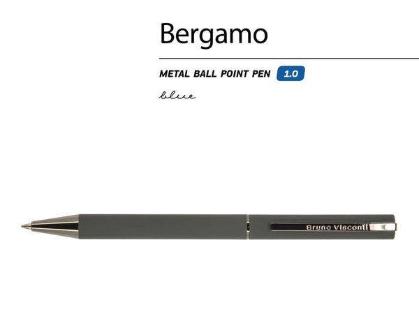 Ручка металлическая шариковая «Bergamo» - Ручка металлическая шариковая «Bergamo»
