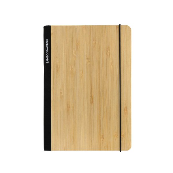 Блокнот Scribe с обложкой из бамбука, А5, 80 г/м² - Блокнот Scribe с обложкой из бамбука, А5, 80 г/м²