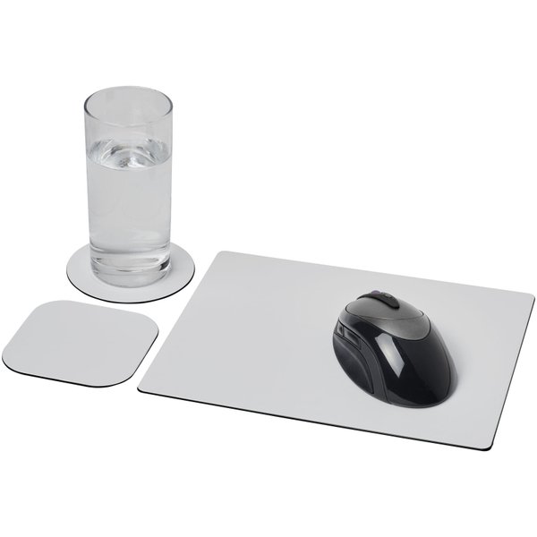 Комплект "Brite-Mat®" коврик для мыши и подставка для напитков 1 - Комплект "Brite-Mat®" коврик для мыши и подставка для напитков 1