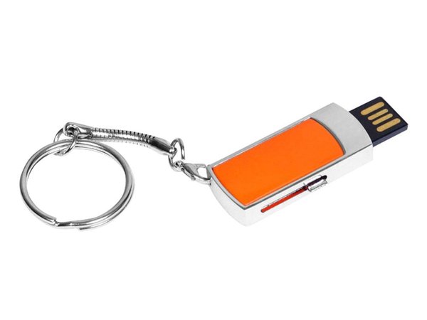 USB 2.0- флешка на 8 Гб с выдвижным механизмом и мини чипом - USB 2.0- флешка на 8 Гб с выдвижным механизмом и мини чипом
