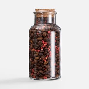 кофе в зернах coffeedence, с клубникой