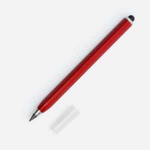 вечный карандаш tricore со стилусом, красный