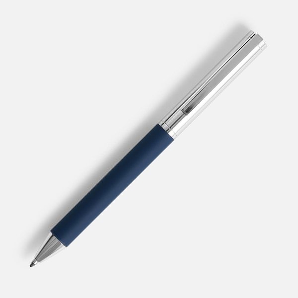 Ручка шариковая Eyeshot Soft Touch, темно-синяя