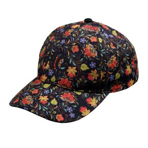 образец бейсболка custom merch, 5 клиньев, застёжка на липучке