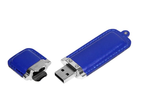 USB 2.0- флешка на 64 Гб классической прямоугольной формы - USB 2.0- флешка на 64 Гб классической прямоугольной формы