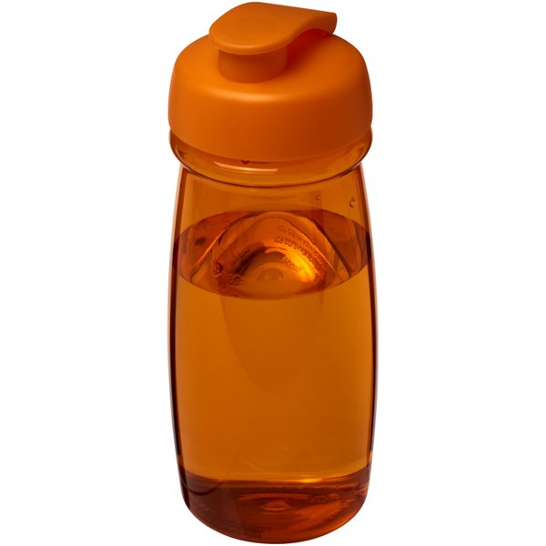 Спортивная бутылка H2O Active® Pulse 600 мл с откидной крышкой - Спортивная бутылка H2O Active® Pulse 600 мл с откидной крышкой