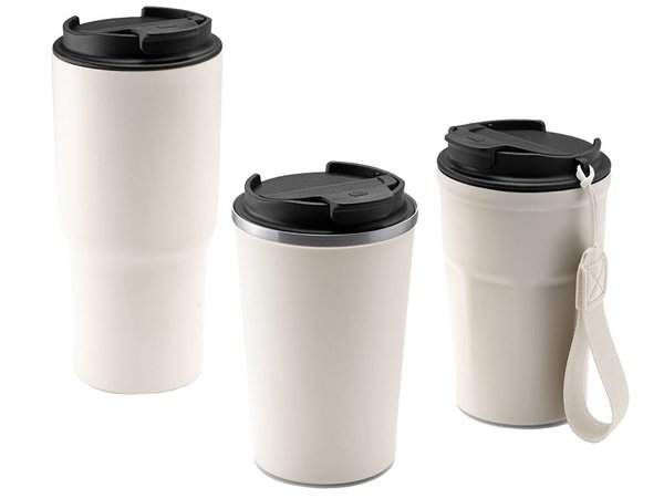 Термокружка KEURY из нержавеющей стали с керамическим слоем, 350 мл - Термокружка KEURY из нержавеющей стали с керамическим слоем, 350 мл