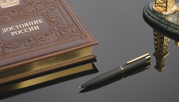 Ручка шариковая "Alice", покрытие soft touch - Ручка шариковая "Alice", покрытие soft touch черный с золотом