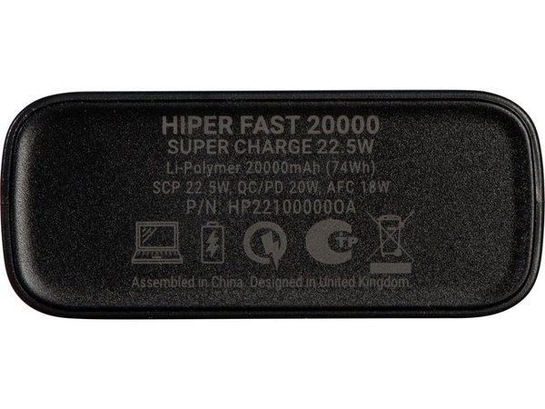 Портативный внешний аккумулятор «FAST», 20000 mAh - Портативный внешний аккумулятор «FAST», 20000 mAh