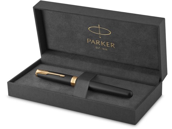 Ручка перьевая Parker «Sonnet Matt Black GT» - Ручка перьевая Parker «Sonnet Matt Black GT»