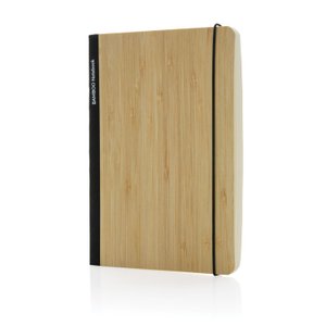 блокнот scribe с обложкой из бамбука, а5, 80 г/м²